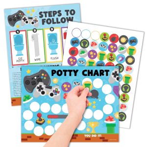 Potty Training Chart | Sticker Charts | Early Education - Gamer